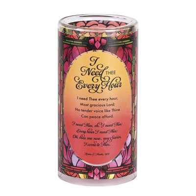 Candleholder I Need Thee Every Hour 8H