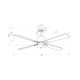 Harford 4 - Blade Standard Ceiling Fan with Remote Control