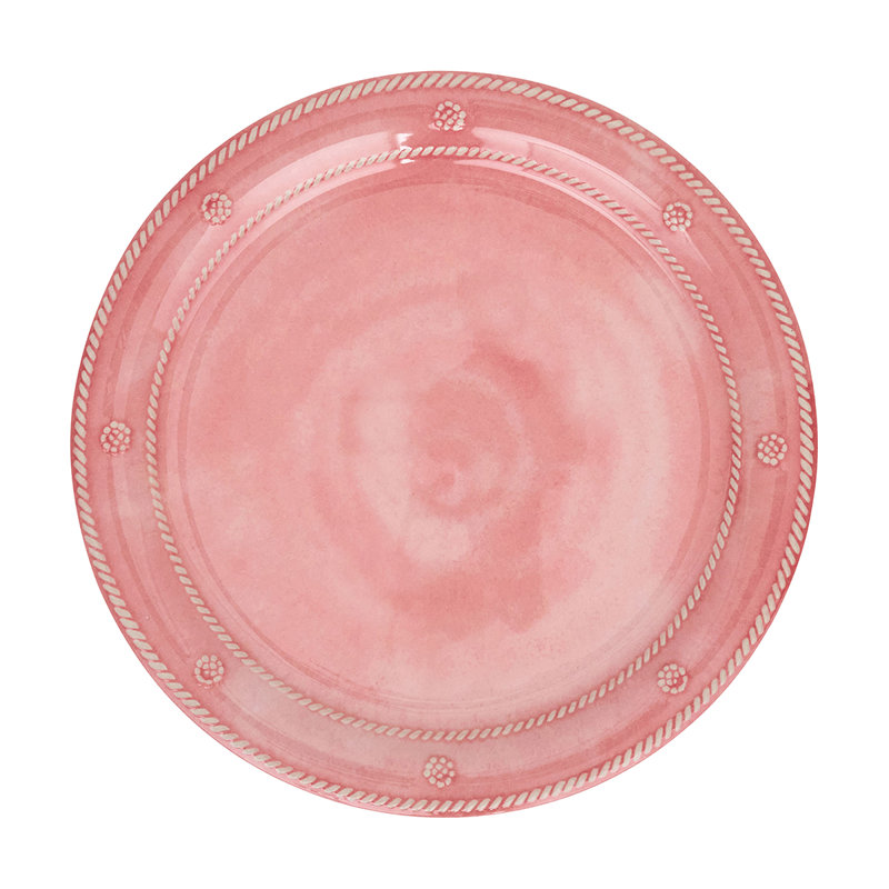 Berry & Thread Melamine Dinner Plate, Coral