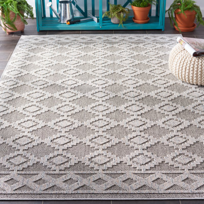 Tapis d'intérieur / extérieur à motif géométrique Global Performance