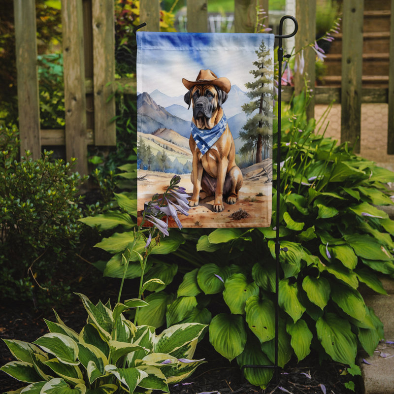 Drapeau Cowboy Welcome Garden, Mastiff