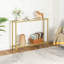 Karmakar 100cm Glass Top Console Table-1089053387