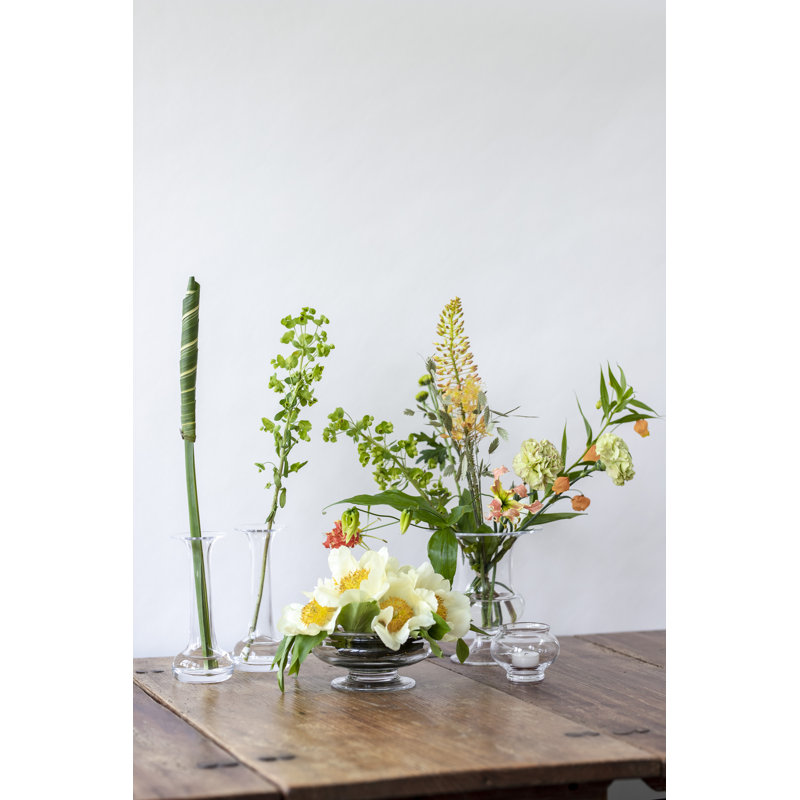 Old English Handmade Glass Table Vase