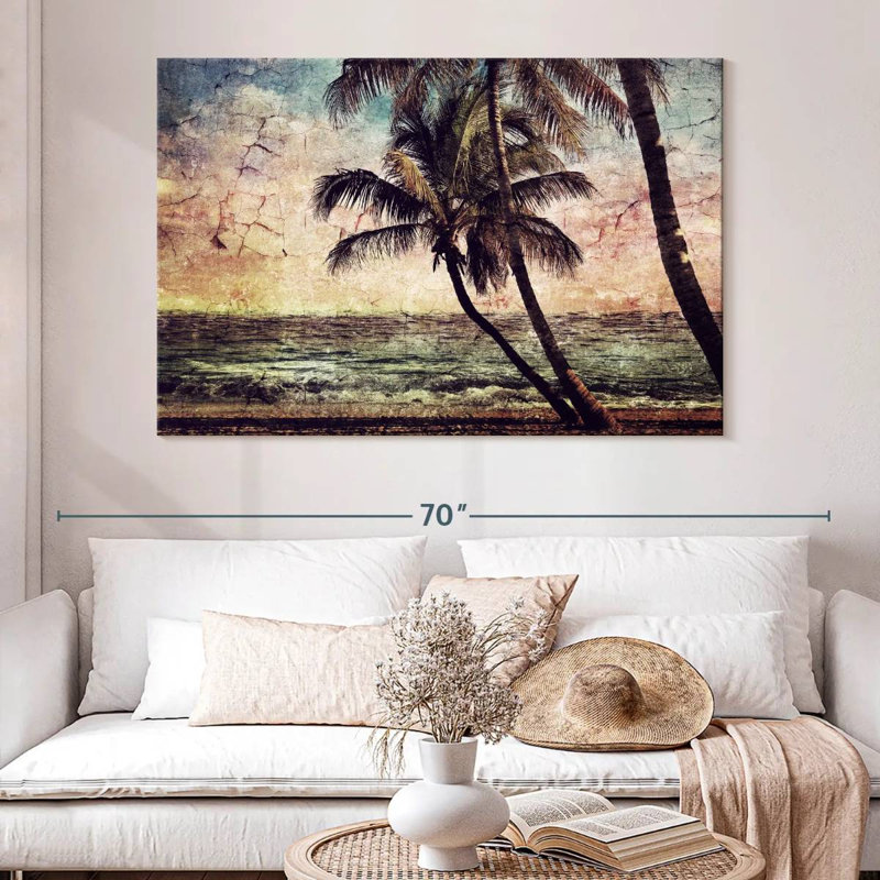 Gillard Rustic Beach, 34'' H x 51'' W