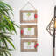 Nicola Spring - Hearts Hanging 3 Photo Frame - 6 x 4"-50946386