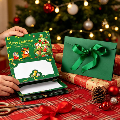 Christmas Cash/Gift Card A Surprise Christmas Gift for Family And Christmas Decorations Gifts