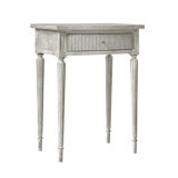 Ribbed 1 - Drawer Nightstand