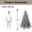 Lighted Artificial Christmas Tree-36456353