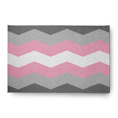 Cyna Chenille Chevron Indoor Rug