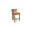 Morel Counter Stool Brown Leather