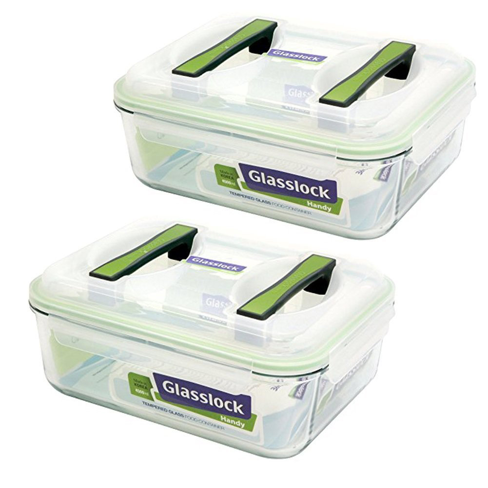 Glass Food Storage Container (Set of 2) Glasslock