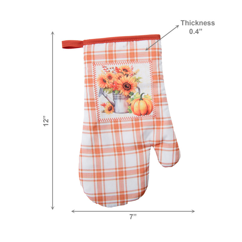 Ensemble de 2 citrouilles 12 "tournesol orange et citrouille - ensemble de 2