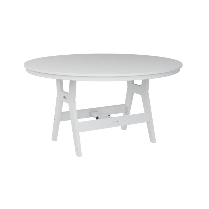 Table de bar 60 po Tierney, Blanc