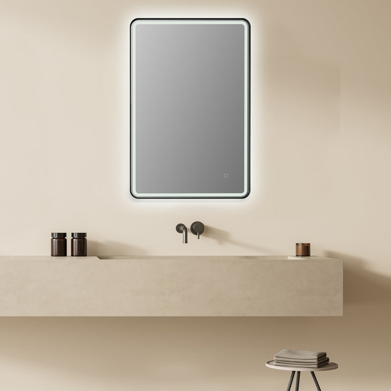 Miroir Viaggi, Noir, 36 po x 24 po