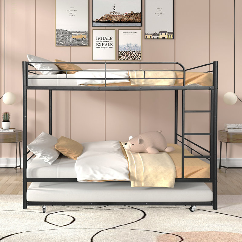 Separatable Bunk Bed With Trundle
