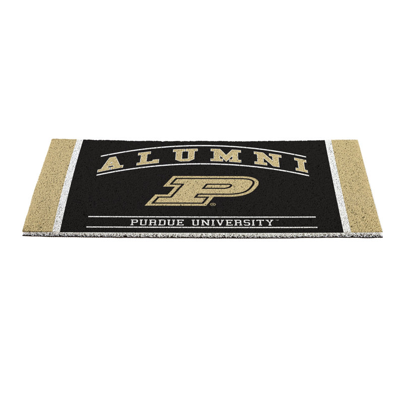 Tapis en PVC Purdue University Alumni, 28 po x 16 po