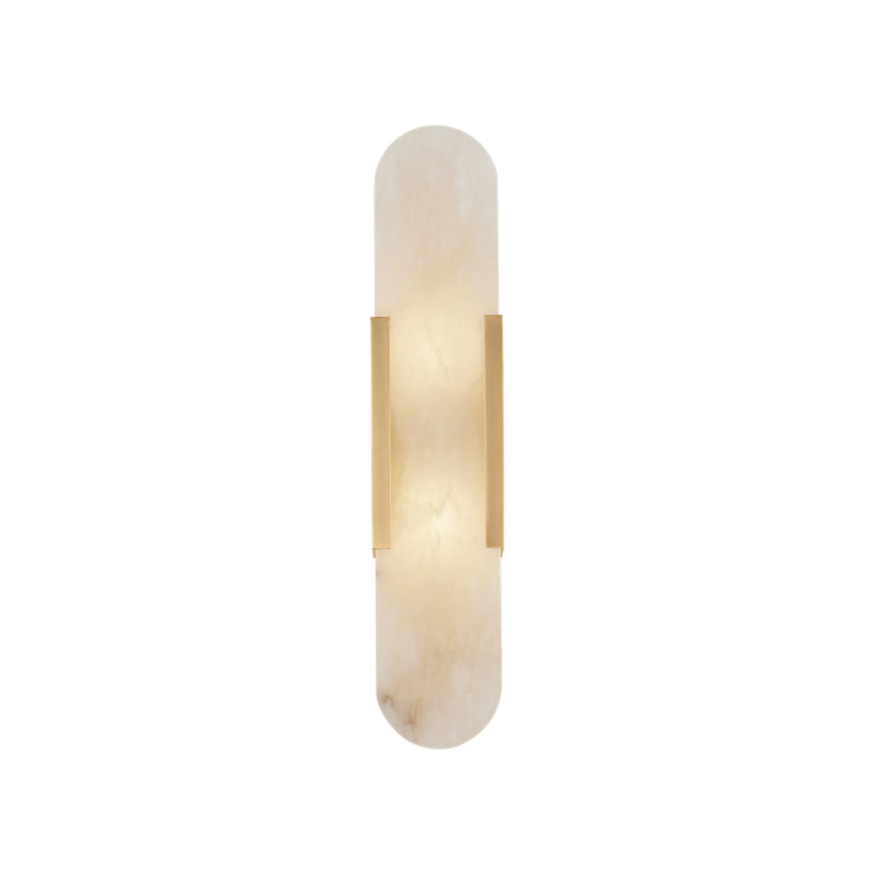 Kelly Wearstler Melange Elongated Sconce, Antique-Burnished Brass