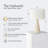 Brightech Nathaniel 20" Cement LED Table Lamp with Cream Cotton Drum Shade