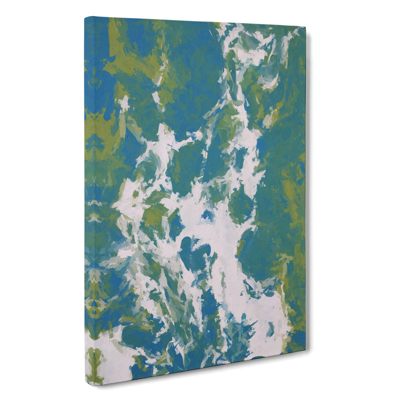 Chasing Eternity Abstract - Wall Art, Wrapped Canvas, 76cm H x 50cm W x 3cm D