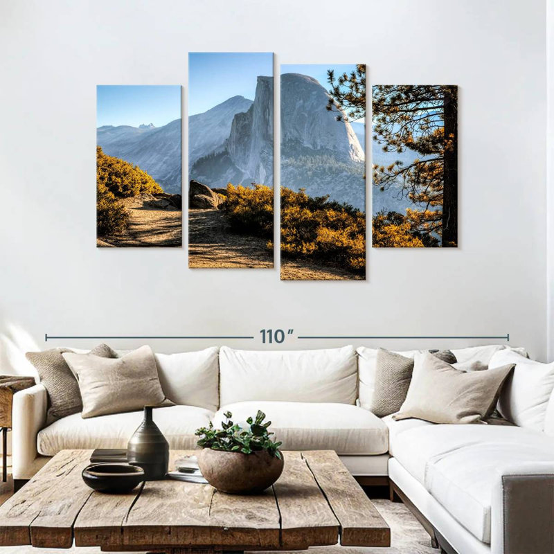 Alvord Half Dome Trail Yosemite, 54" H x 84" W