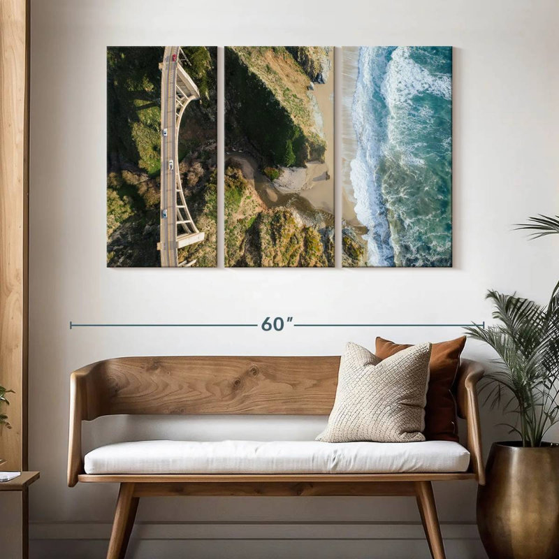 Mehar Big Sur Bixby Bridge, 32" H x 50" W