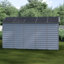 Skylight 12 ft. W x 6 ft. D Plastic Garden Shed-19615481