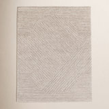 Chasen Hand Loomed Area Rug in Heathered Natural