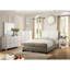 Modern Bedroom Side Shelf With 1 Nightstand In White Finish - Poplar Wood And Bedside Table Open