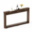 Canapé et console en MDF noyer peu encombrant avec tiroirs de rangement pour les maisons modernes