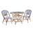 Seville Oval Glass Top Dining Table