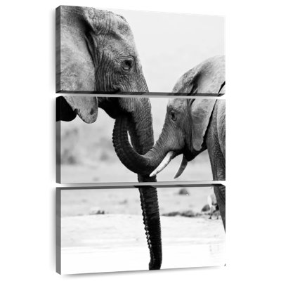 Brampt Mother And Baby Elephant