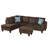 Adalmiina Upholstered Sectional-581292385-581292384