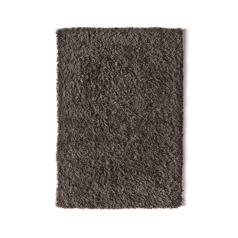 Eliezer Hand Woven Grey Indoor Rug, Rectangle 200 x 300