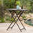 Will Square Wicker/Rattan Outdoor Folding Bistro Table