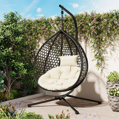 Fauteuil à œufs suspendu polyvalent pour l'intérieur et l'extérieur