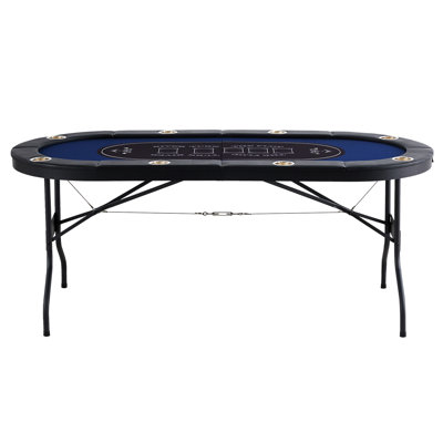 VEVOR 8 Player Foldable Poker Table