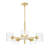 Kron 5 - Light Dimmable Drum Chandelier