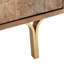Table de chevet en bois massif Cortland en noyer clair