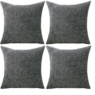 Chenille Reversible Throw Pillow