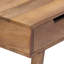 Coiffeuse 44 po x 17,7 po x 29,9 po en bois de manguier massif