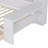 Wooden Twin Daybed with Storage Shelves, Drawers & Study Desk - White-551459968