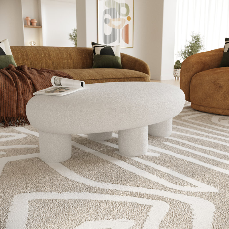Banc rembourré en polyester Greene