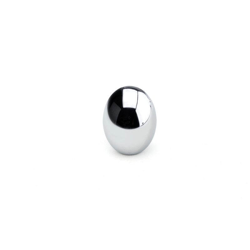 9/16" Diameter Round Knob, Chrome