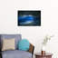 Underwater Cave Explorer Abstract Contemporary Ocean Wall Art Print 1 Piece Wrapped Canvas Wall Art-1756632963
