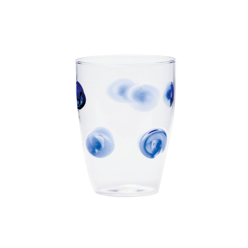 12 oz Verre tombant Drop, Bleu