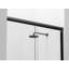 Porte de douche semi-sans cadre 60 x 72 en chrome poli-102427245