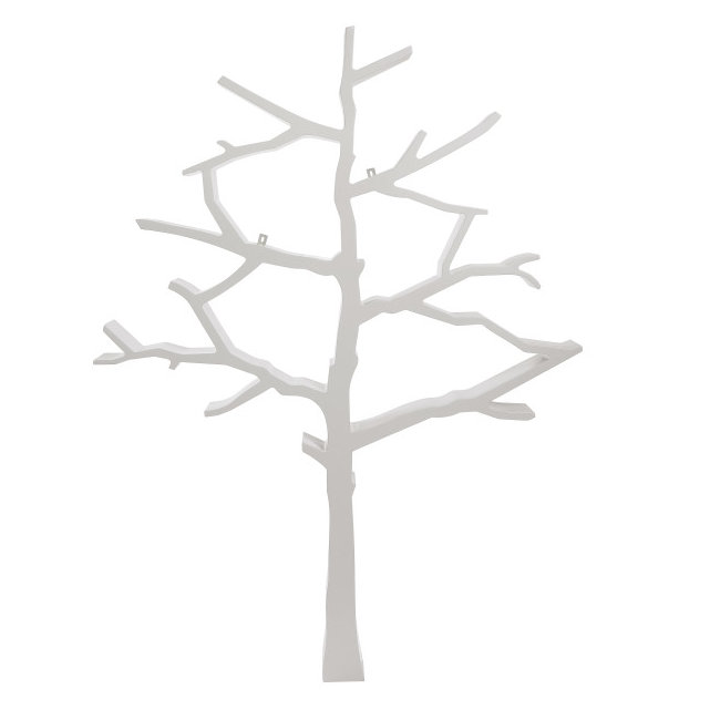Tree 63" Bookcase, Cloud Gray