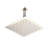 Ceiling-mounted Shower System - 16" Head & Handheld, Brushed Nickel, Brass, Natural Rainfall Experience, Self-cleaning Nozzle, Complies With American Standard Pipe Specifications Simulation, Conforms