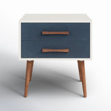 Jeremy 2 Drawer Nightstand