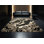 Tapis oriental doux et moelleux de style médina traditionnel brun - reliure noire